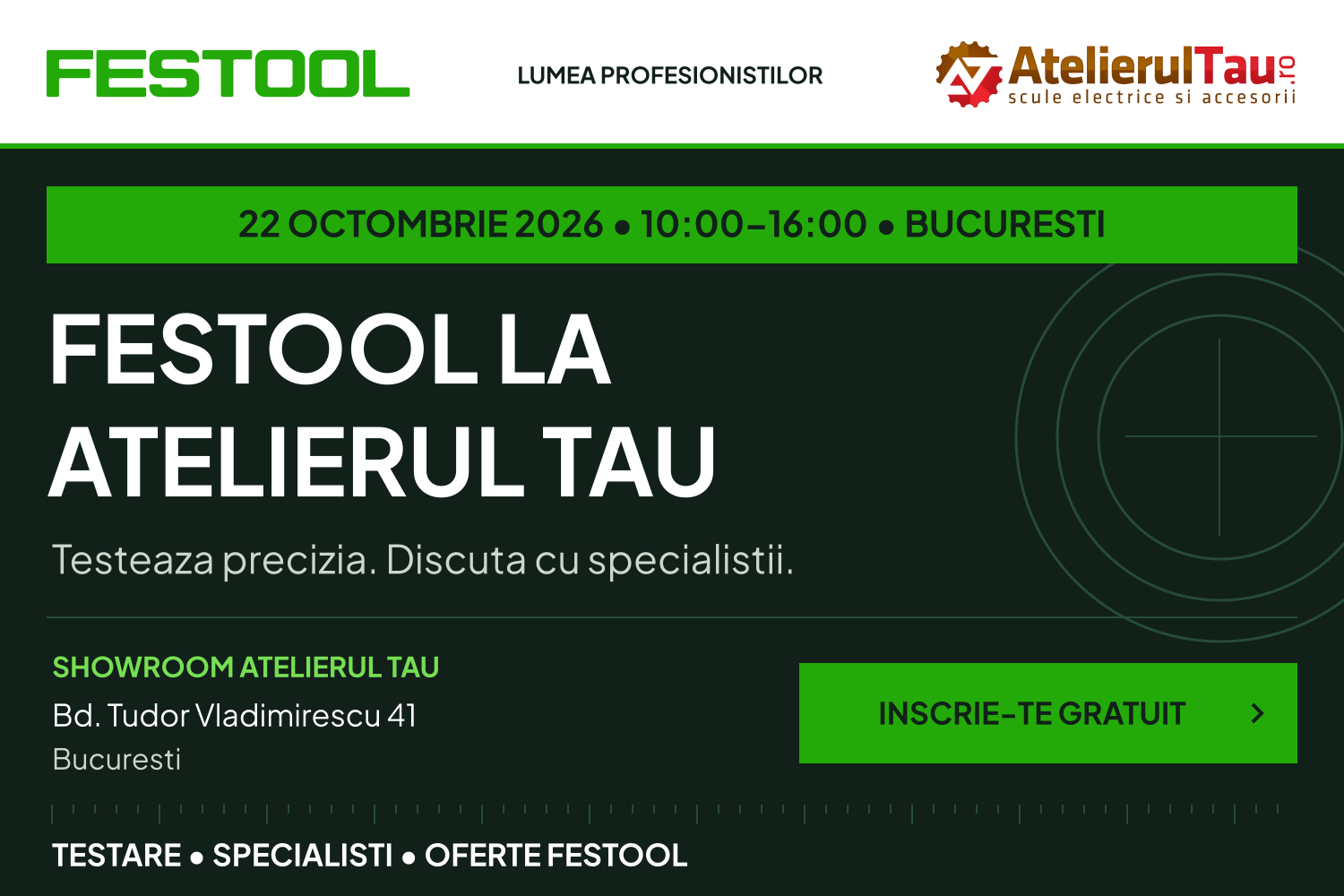 Lumea Profesionistilor Festool M